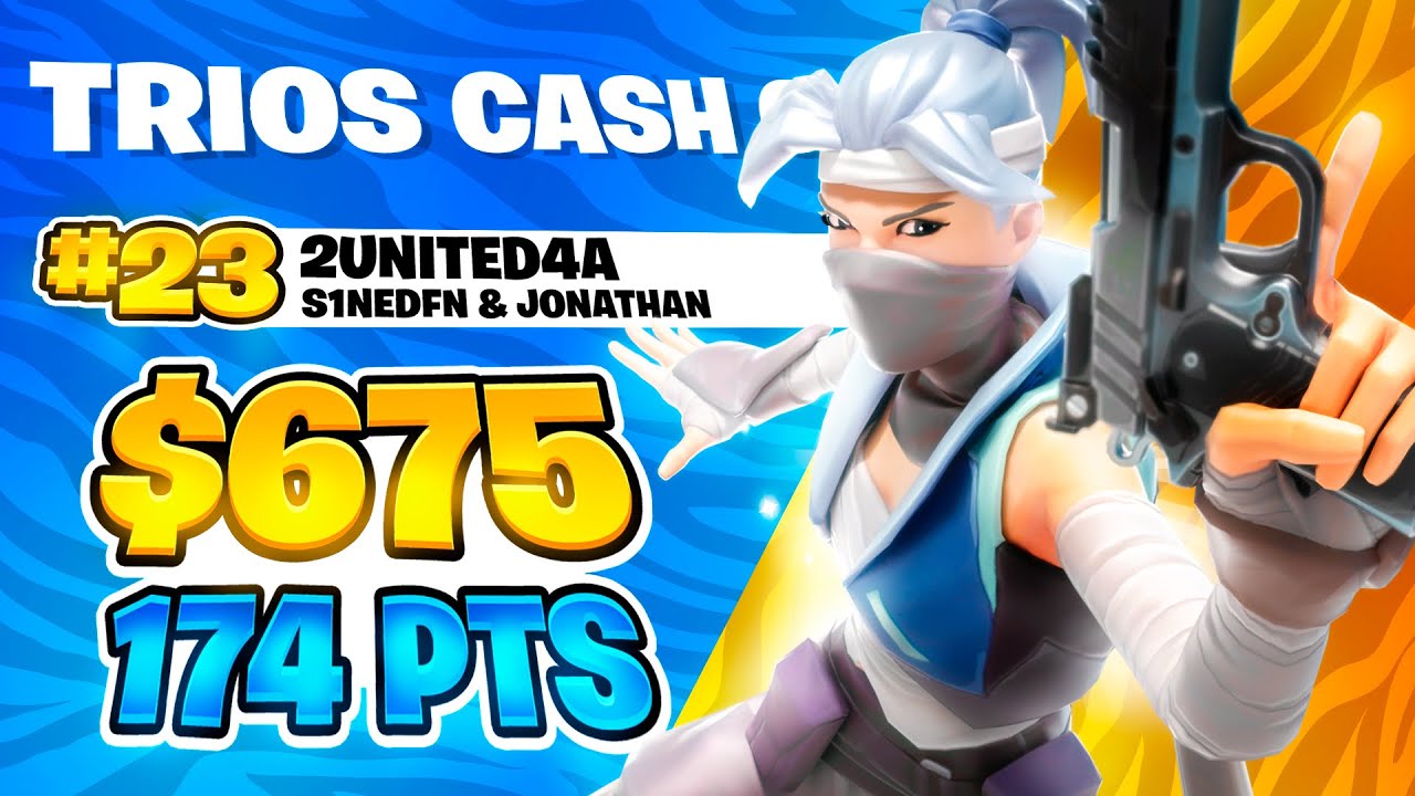 КАК МЫ ВЗЯЛИ ТОП 23 НА TRIO CASH CUP И ВЫИГРАЛИ 675$
