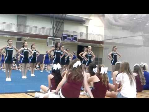 Venus middle school  2014  cheer camp