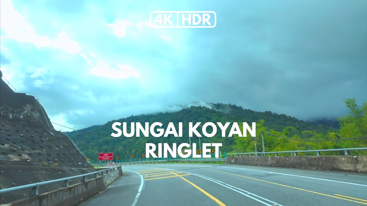 4K-HDR | SUNGAI KOYAN | RINGLET | CAMERON HIGHLANDS | PAHANG | RAINY DRIVE