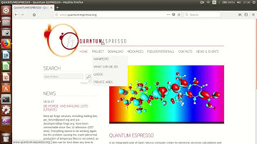 Quantum Espresso Tutorial 2018_1: Introduction