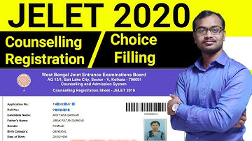 JELET 2020 COUNSELLING Registration || Choice Filling || Important Tips