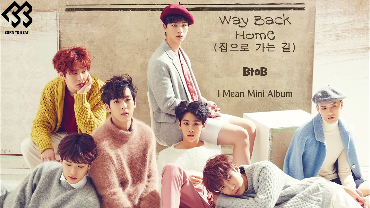 BTOB (비투비) Way Back Home (집으로 가는 길) (Colour Coded) [Han