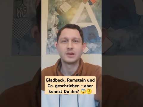 Er hat Gladbeck,