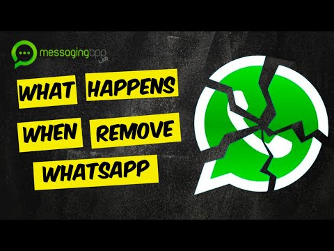 Video: Ștergerea WhatsApp va șterge mesajele?