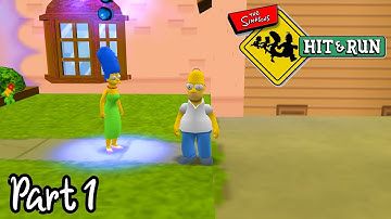Simpsons Hit & Run Sunday Drive ~ Part 1