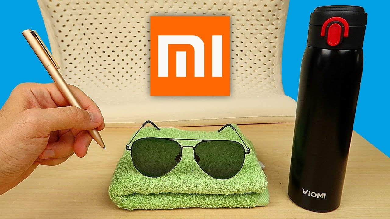 5 НЕТИПИЧНЫХ товаров от Xiaomi: очки, ручка, термос, полотенце, подушка ...