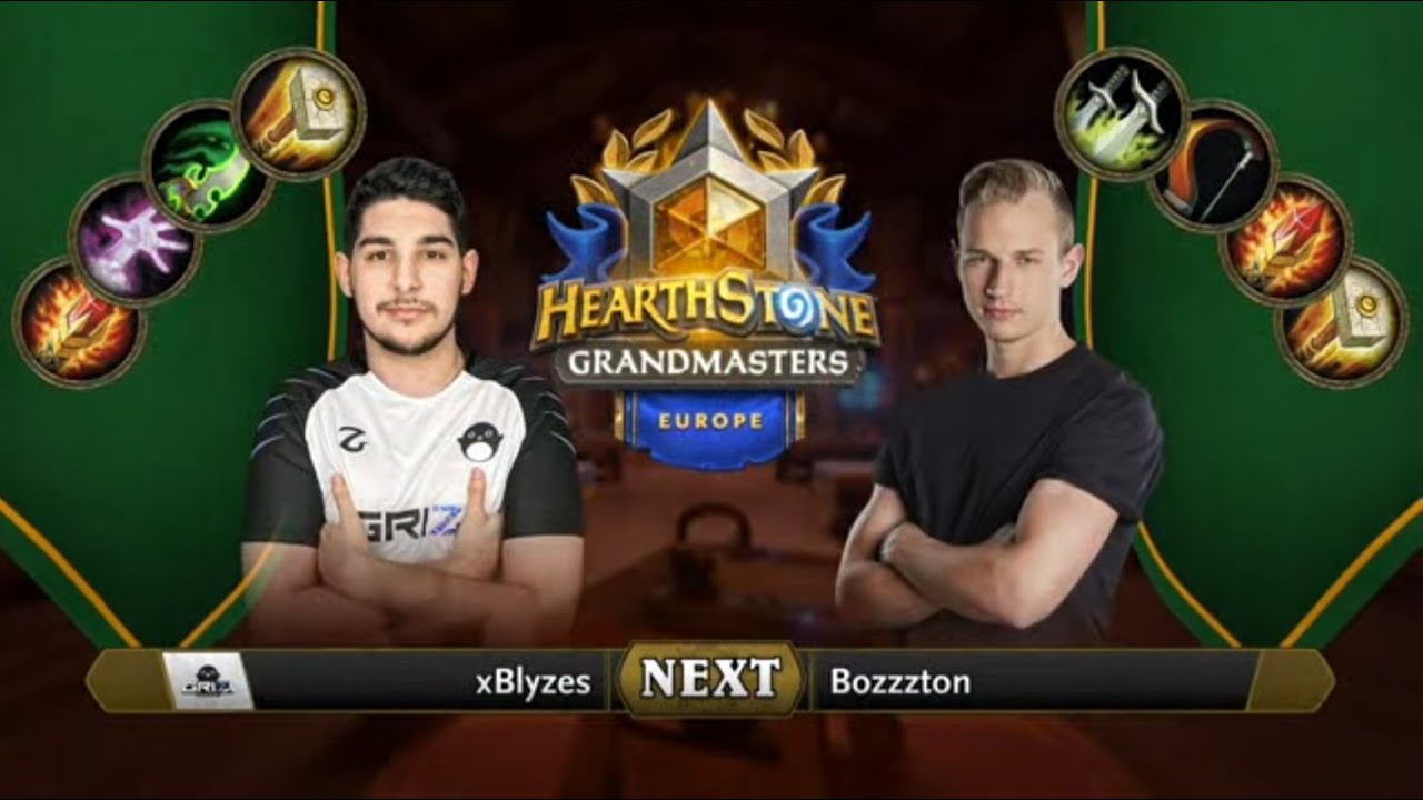 xBlyzes vs Bozzzton | 2021 Hearthstone Grandmasters Europe | Top 8 | Season 2 | Week 1