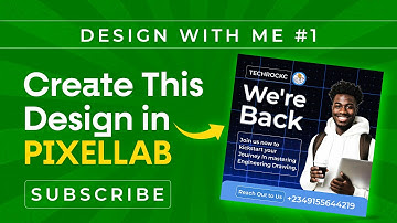 Step by Step Tutorial to Design an Amazing Flyer in Pixellab | Design with Me #1.