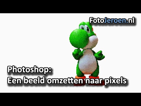 Video: Hoe Om Pixels In 'n Foto Te Verminder