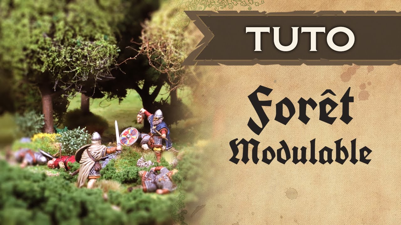 TUTO : Une forêt modulable et réaliste pour tous vos wargames
