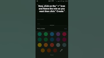 How to create a Cosmetic role in your server in Discord Mobile #roduz #discord #how #role #howto