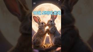 10월 토끼띠 운세