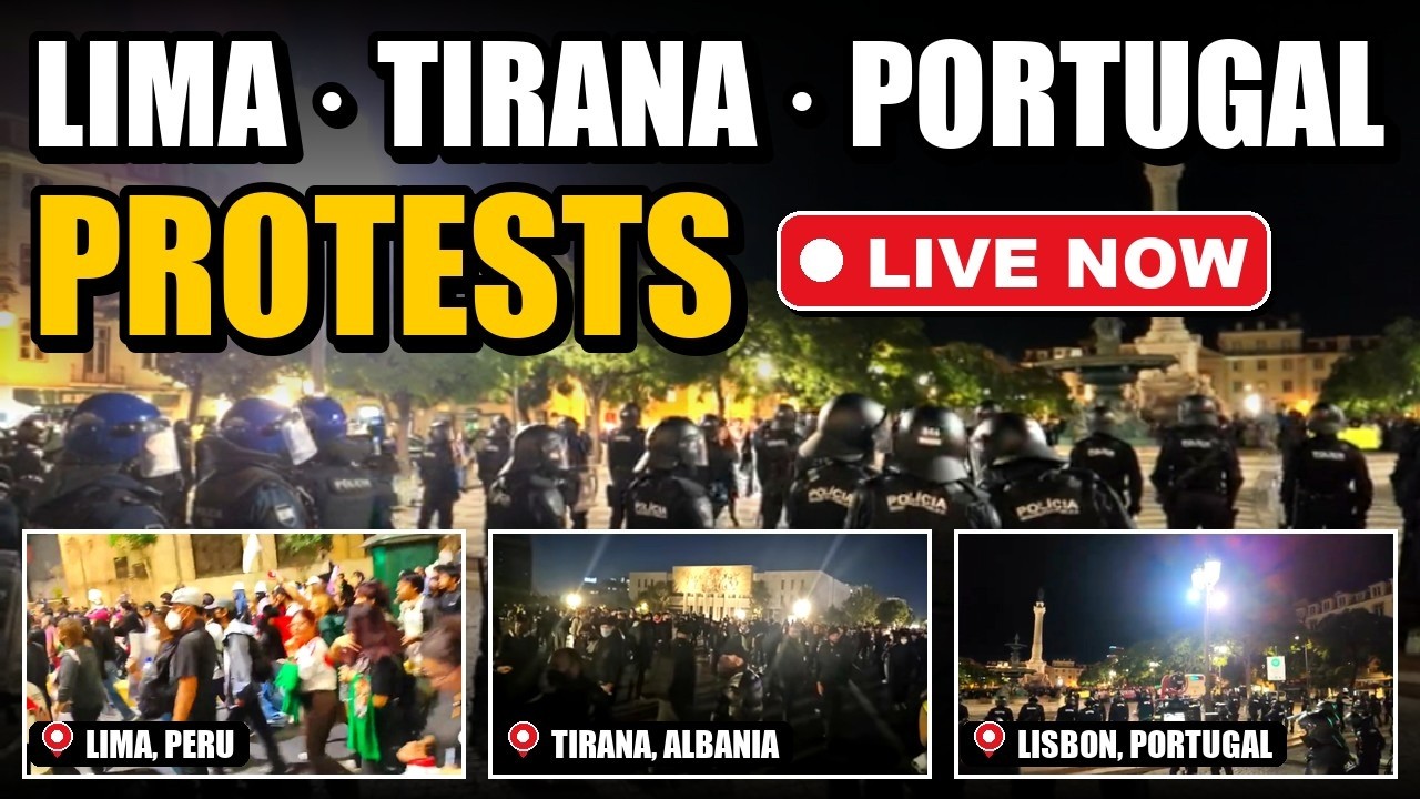 🔴 LIVE: Paris & Milan Protests Right Now | 4 Street Cameras + Live Map ...