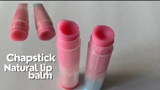 How to make chapstick at home | QUICK & EASY DIY CHAPSTICK | LIP BALM | homemade pink lipstick screenshot 5
