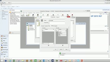 Using the Integration Manager in Dynamics GP