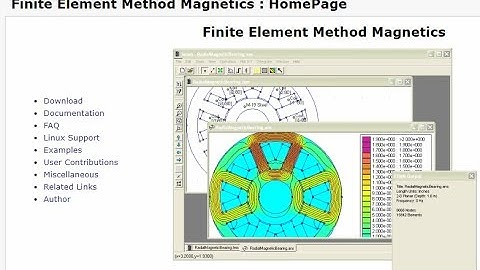 Program FEMM - utilizare pas cu pas. Tutorial.