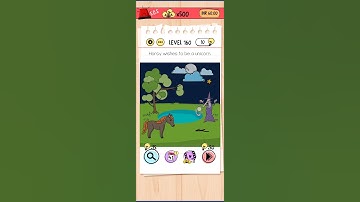Brain Test Level 160 - 🎠Horsy wishes to be a unicorn. # Puzzle Breaker #Brain test solution