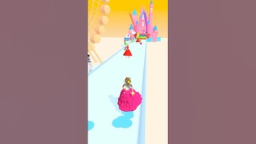 Princess Run 3D Fun Game #3 #Shorts #Viral #Funny