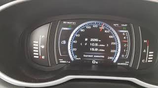 Джили Атлас Круиз контроль 140 км/ч