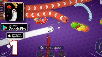Snake War - Hungry Worm. io Game - Gameplay Part 1 ( Android, Ios)