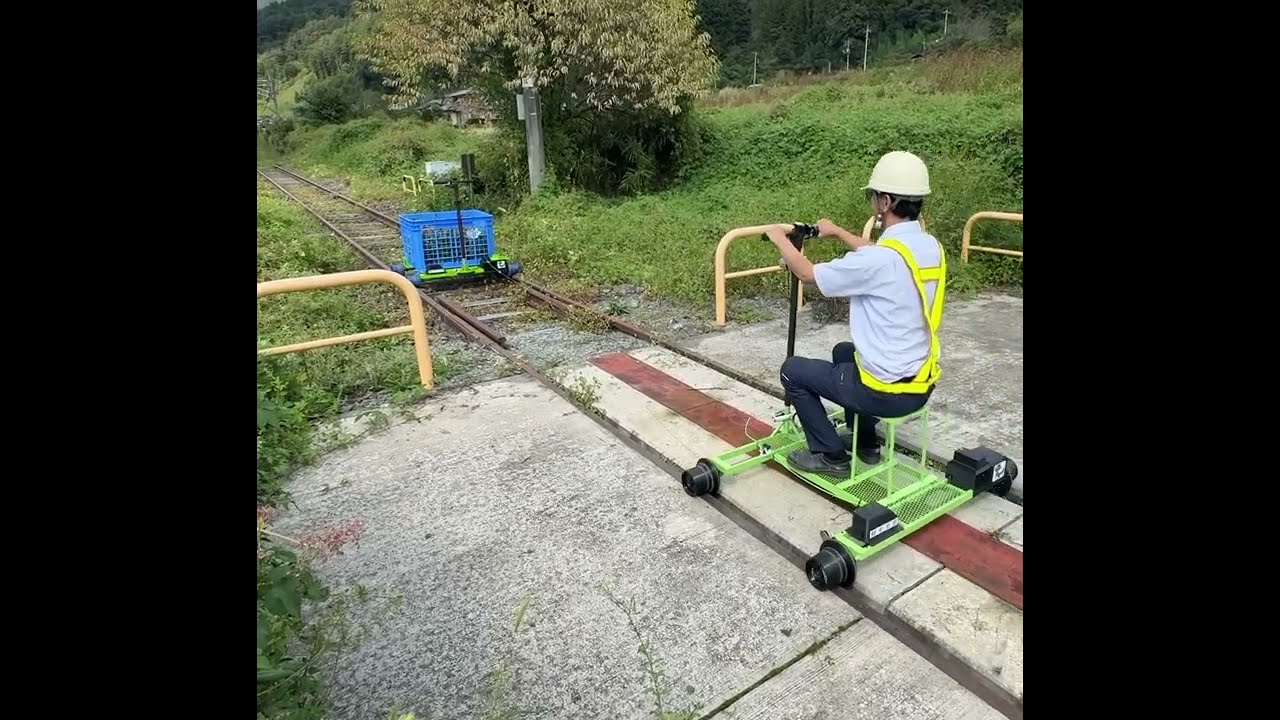 1人乗りEVマルチカート「軽がも君®」｜鉄道保線機器｜製品案内｜株式