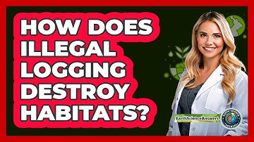 How Does Illegal Logging Destroy Habitats? - Earth Science Answers