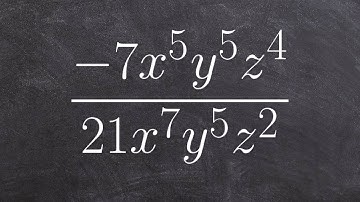 Simplify a rational monomial