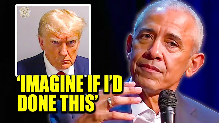 Obama DRAGS Trump In Front of the Entire Country