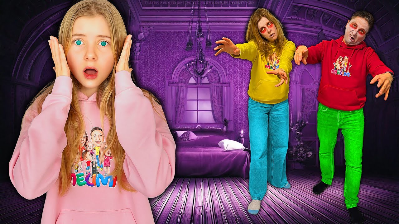 😱 Părinții au devenit ZOMBI 👻 în viața reală ☢️ Partea 4