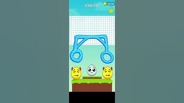 Logic Puzzle : Draw To Smash Gameplay 💥 200 201 202 🥌🥚🥳🎮#logicgame #drawtosmash #like #games