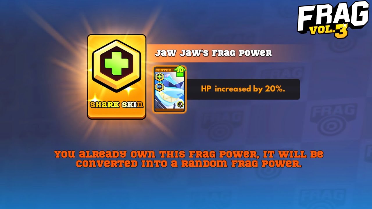 New Character FRAG Power Unlocked In Season Rewards - FRAG Pro Shooter