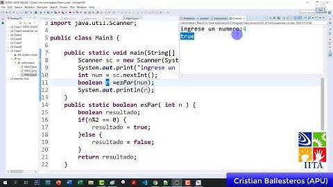 determinar si un numero es par o no mediante un metodo con return en JAVA