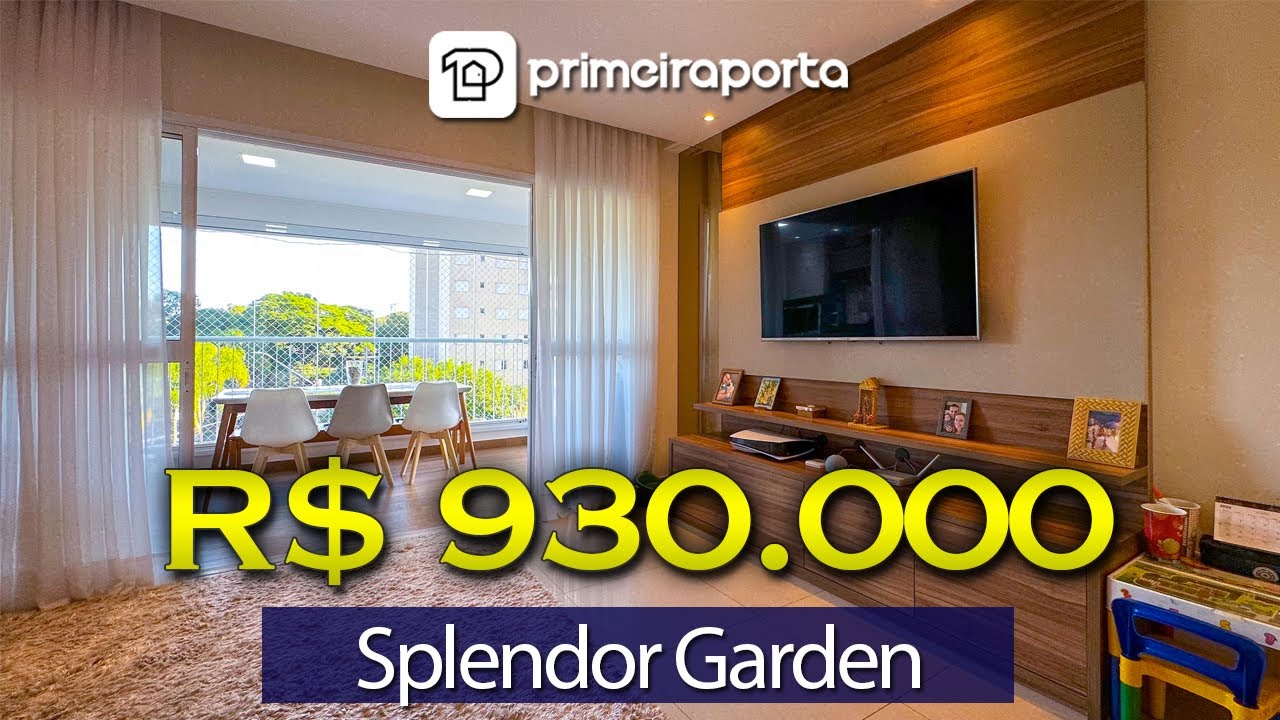 Apto no Splendor Garden Condomínio Clube com 100m e 3 quartos ...