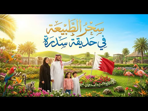 أجمل الحدائق العائلية في البحرين جولة داخل حديقة سدرة سار