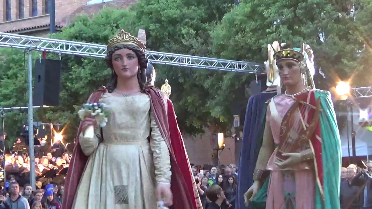 Ball dels gegants de la ciutat de l´ Hospitalet del Llobregat