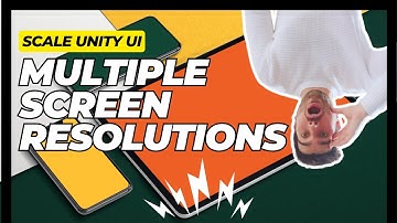 SCALE UNITY UI ELEMENTS FOR EVERY SCREEN RESOLUTION - CANVAS SCALER | Unity UI tutorial