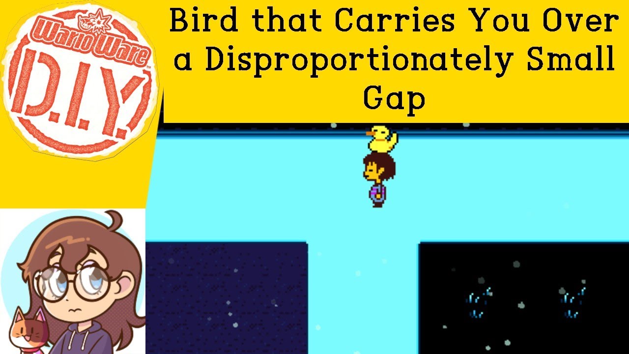 Bird That Carries You Over A Disappointingly Small Gap Undertale Warioware Diy Youtube Bird That Carries You Over A Disappointingly Small Gap Undertale Warioware Diy Youtube