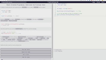 Object Oriented Programming: Understand the Prototype Chain
