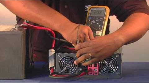 How to: Get an Inverter DC voltage reading - Tripp Lite tutorial