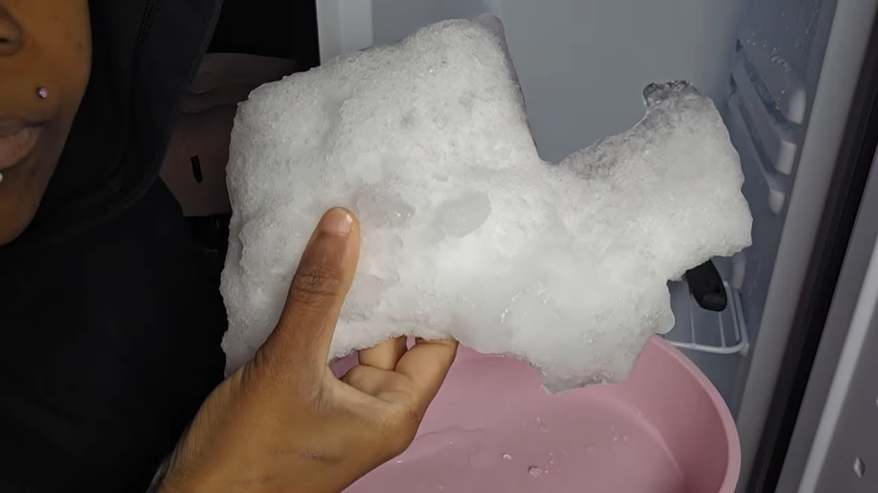 LET'S TRY TO FINISH UP CARBONATED MINI FREEZER FROST | HARD | SOFT AND SLUSHY BITES 