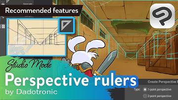 Utilize Perspective Rulers in your work by Dadotronic | Clip Studio Paint Recommended Feature