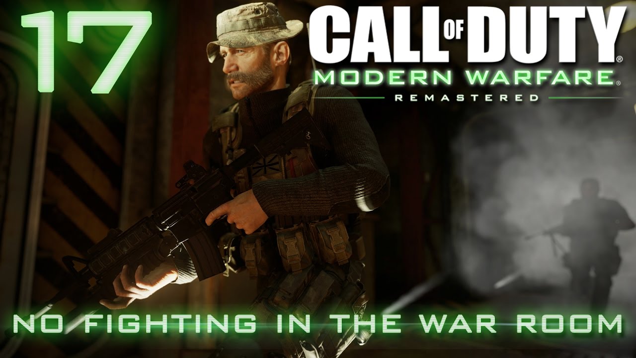call of duty 4 modern warfare ds Call of Duty 4: Modern Warfare Remastered | Veteran "No Fighting In The War Room" - Playthrough #17