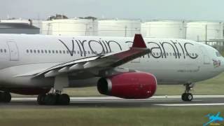 3 Virgins in 3 Minutes | Virgin Atlantic Airbus A330- 300 G-VKSS/WAG