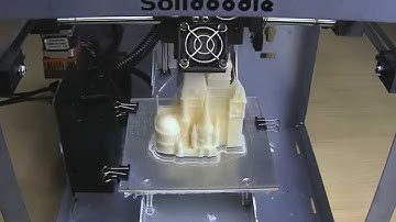 Brinno 3D Printing Time Lapse Test with Solidoodle Workbench Apprentice Printer