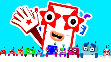 Numberblocks NUMBERBLOBS COUNTDOWN Remake with Ten Number Blocks App 2021