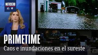Tromenta Arthur causa destrozos en su paso por Luisiana y Texas | Primetime - 17 de junio 2026