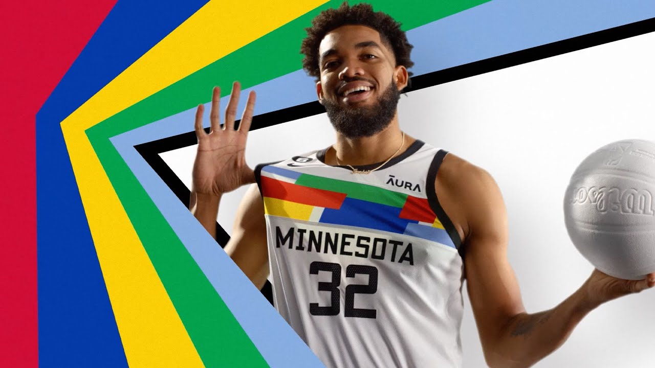 OWN EVERY CANVAS  Timberwolves 2022-23 City Edition Uniform 