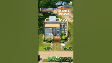 How to build a Tiny house in Sims 4 🌳 #sims4 #sims4house #sims4build