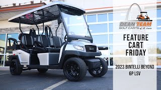 Feature Cart Friday - 2023 Bintelli Beyond 6 Penger Lsv Dean Team F Carts