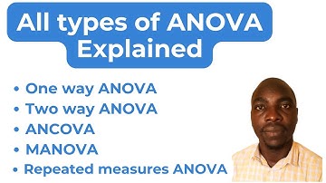 All Types of ANOVA Explained : One-Way ANOVA, Two-Way ANOVA, ANCOVA, MANOVA & More